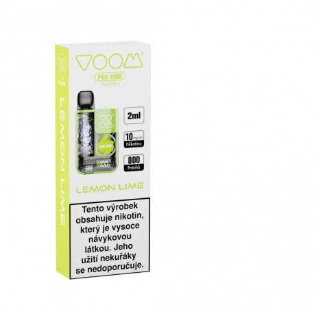 VOOM POD MOD II KIT - LEMON LIME 10MG