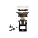 SILVERCREST KITCHEN TOOLS Monsieur Cuisine Smart SKMS 1200 B1 Black