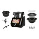 SILVERCREST KITCHEN TOOLS Monsieur Cuisine Smart SKMS 1200 B1 Black