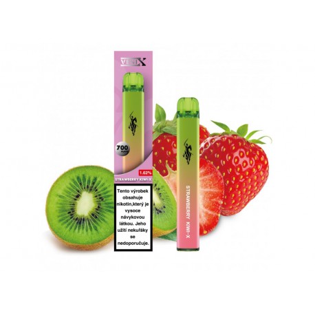 VENIX Jednorázová elektronická cigareta - STRAWBERRY KIWI s nikotinem